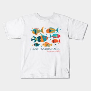 Lake Maxinhall Fishy Summer 2023 Kids T-Shirt